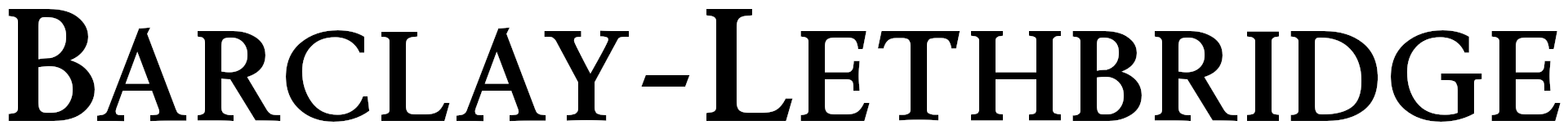 Barclay-Lethbridge Logo